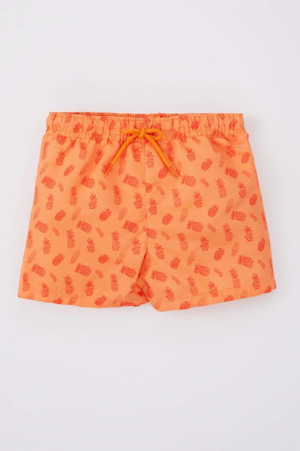 DEFACTO DEFACTO Baby Boy Fruit Patterned Swimming Shorts