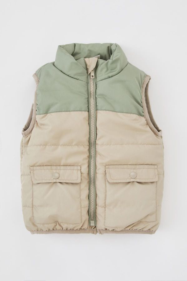 DEFACTO DEFACTO Baby Boy High Neck Puffer Vest