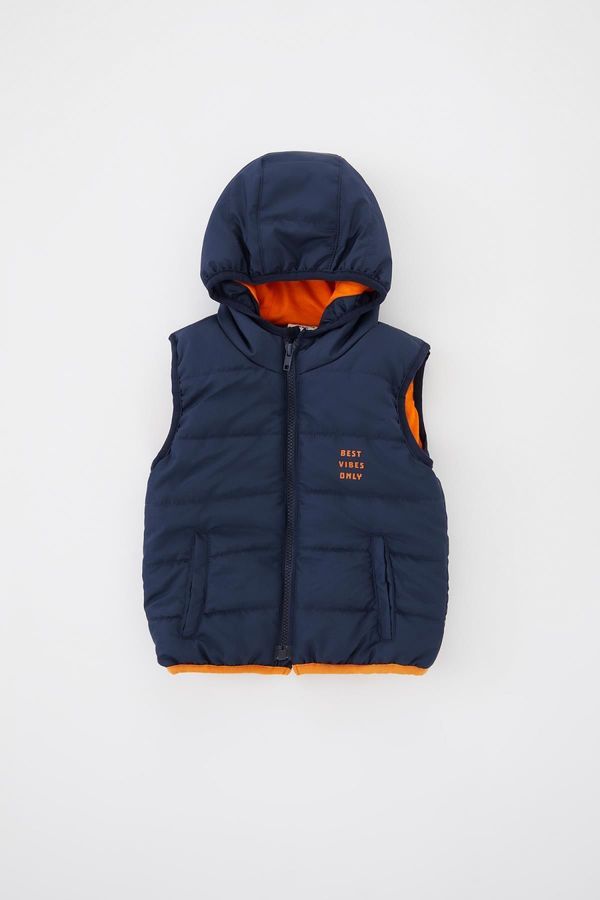 DEFACTO DEFACTO Baby Boy Hooded Puffer Vest