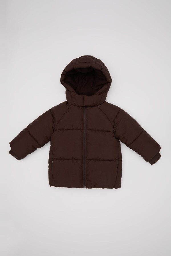 DEFACTO DEFACTO Baby Boy Hooded Waterproof Puffer Jacket