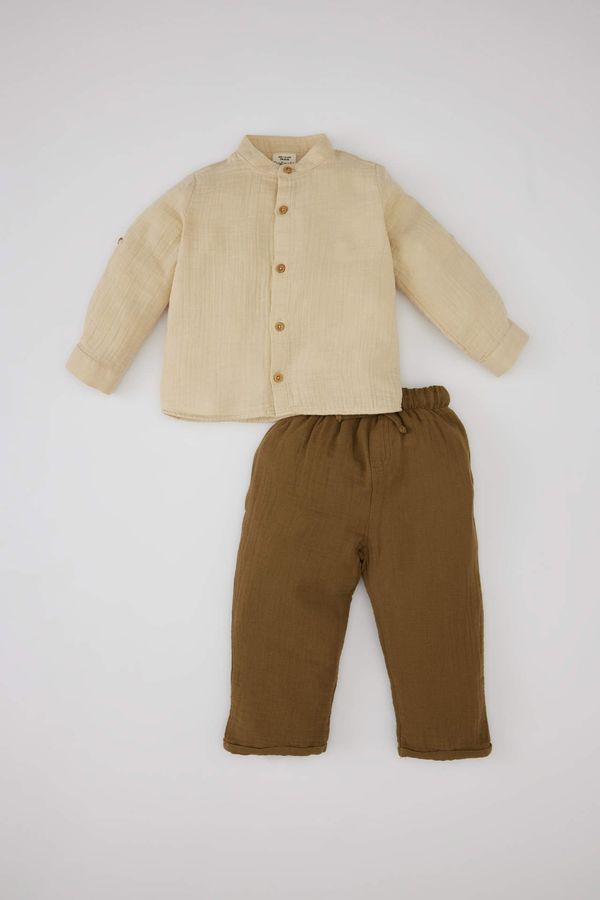 DEFACTO DEFACTO Baby Boy Shirt Pants 2 Piece Set