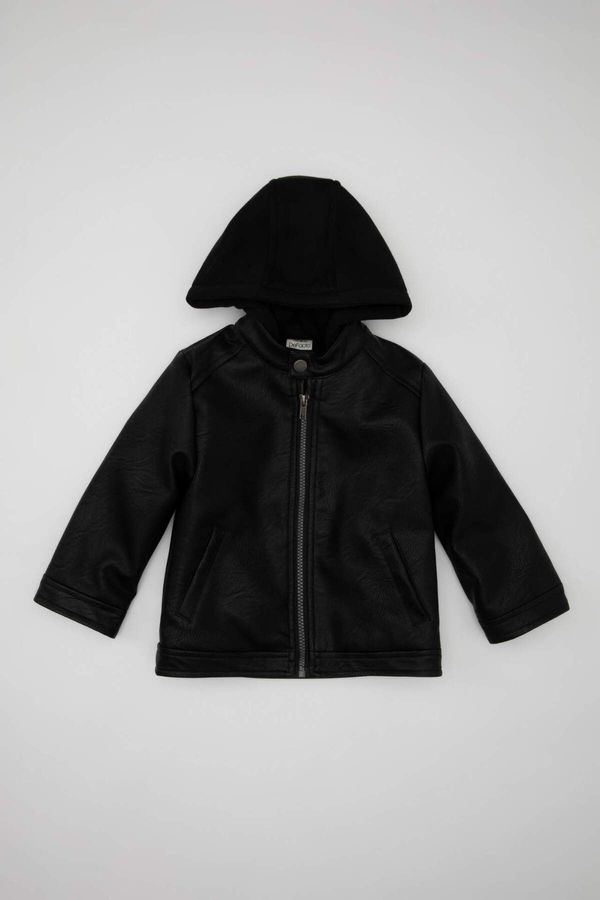 DEFACTO DEFACTO Baby Boy Water Repellent Hooded Coat