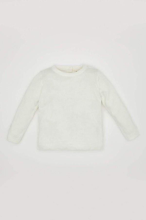 DEFACTO DEFACTO Baby Girl Crew Neck Sweater