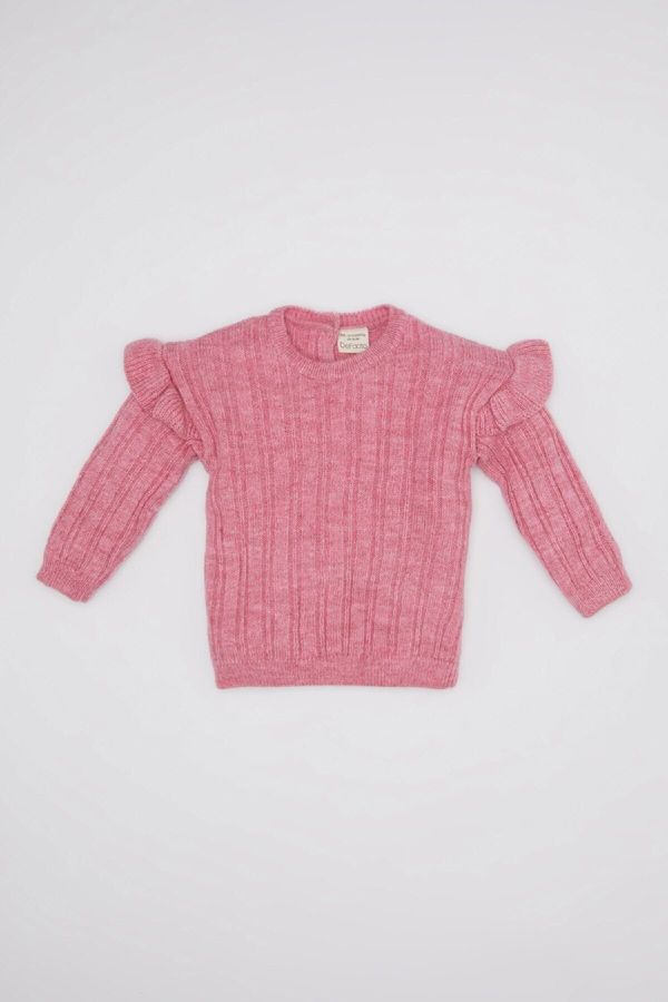 DEFACTO DEFACTO Baby Girl Crew Neck Sweater