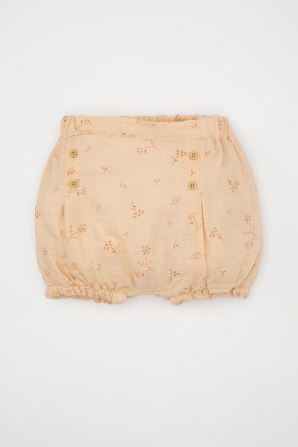 DEFACTO DEFACTO Baby Girl Floral Muslin Shorts