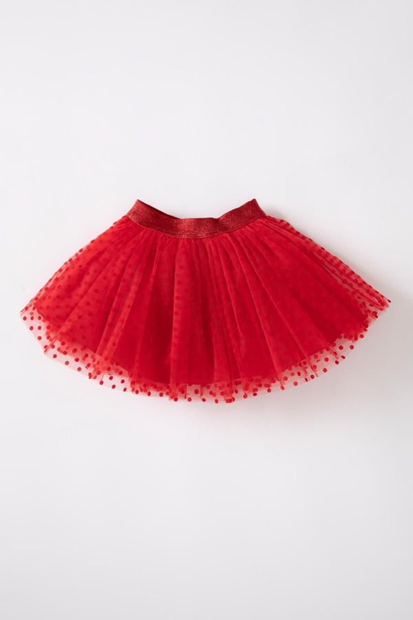 DEFACTO DEFACTO Baby Girl Red Tutu Skirt