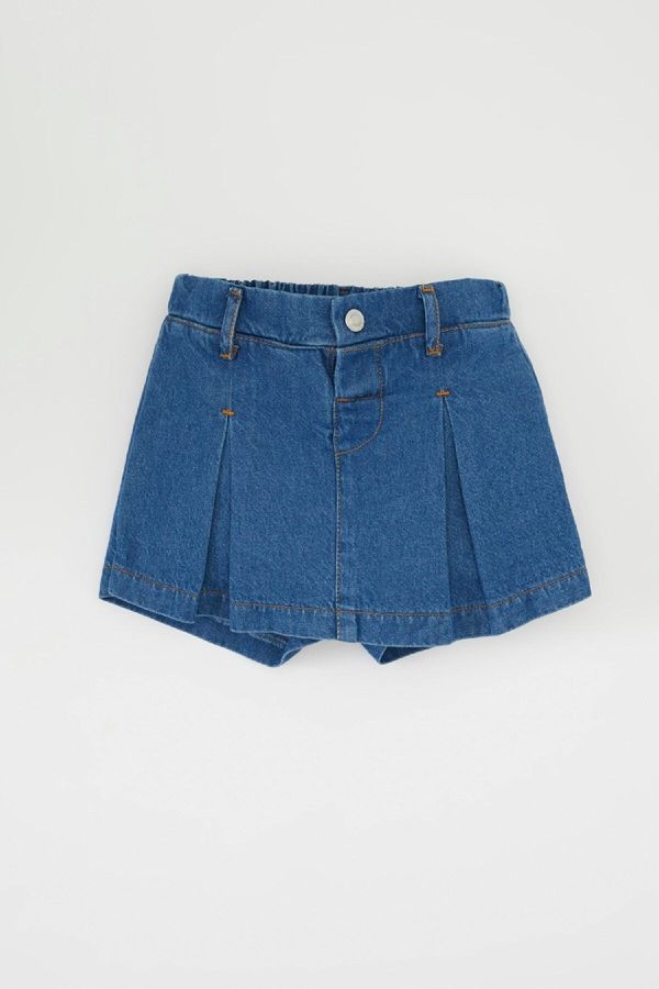 DEFACTO DEFACTO Baby Girl Shorts Skirt Jean Shorts