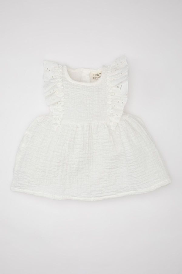 DEFACTO DEFACTO Baby Girl Sleeveless Muslin Dress