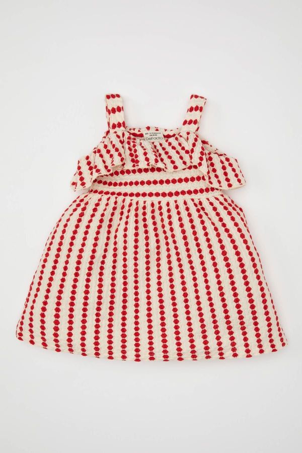 DEFACTO DEFACTO Baby Girl Striped Sleeveless Dress