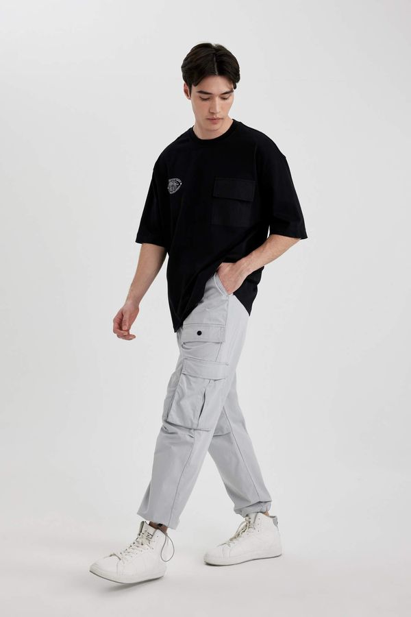 DEFACTO DEFACTO Baggy Fit Regular Hem With Cargo Pocket Trousers