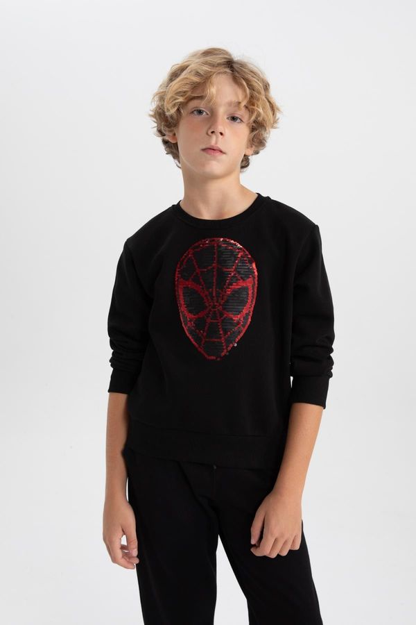 DEFACTO DEFACTO Boy Marvel Spiderman Crew Neck Sweatshirt