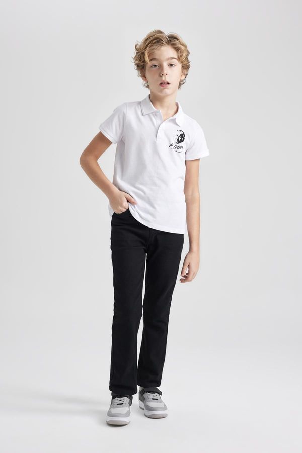 DEFACTO DEFACTO Boy Straight Fit Standard Leg Jean Basic Trousers