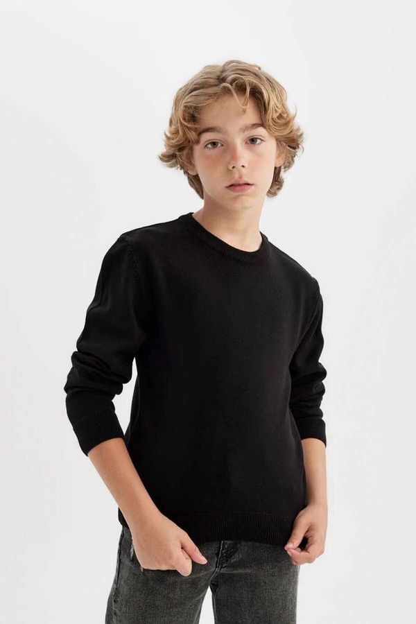 DEFACTO DEFACTO Boy Sweater Black A4992A8/BK27