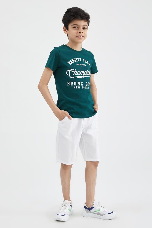 DEFACTO DEFACTO Boys' Bermuda Woven Shorts