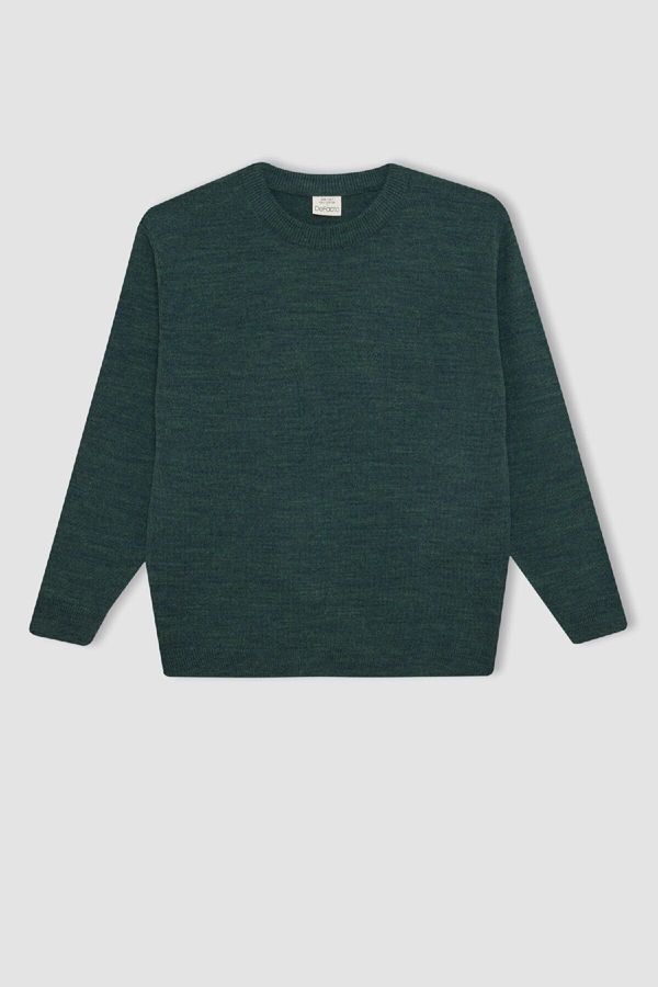 DEFACTO DEFACTO Boy's Crew Neck Knitwear Sweater