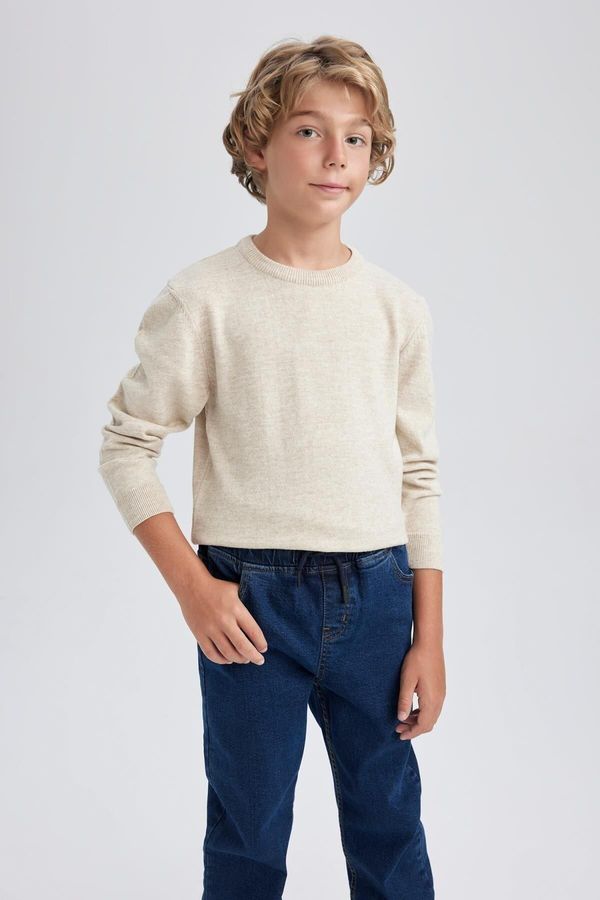 DEFACTO DEFACTO Boy's Crew Neck Knitwear Sweater