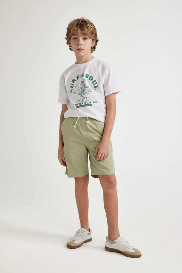 DEFACTO DEFACTO Boy's Gabardine Basic Shorts