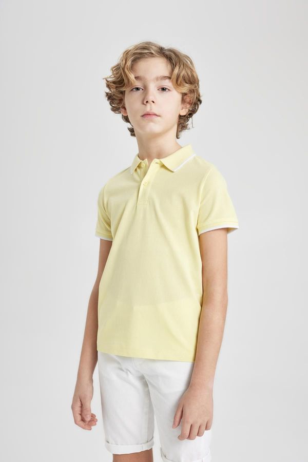 DEFACTO DEFACTO Boys Pique Short Sleeve Polo T-Shirt