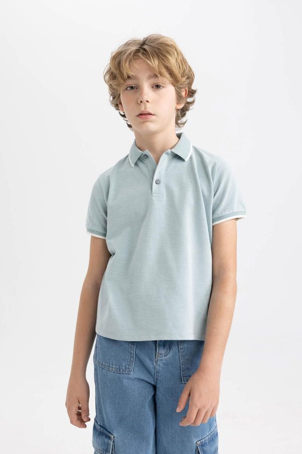 DEFACTO DEFACTO Boy's Short Sleeve Polo T-Shirt