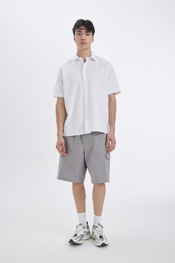 DEFACTO DEFACTO Cargo Fit Parachute Bermuda Shorts