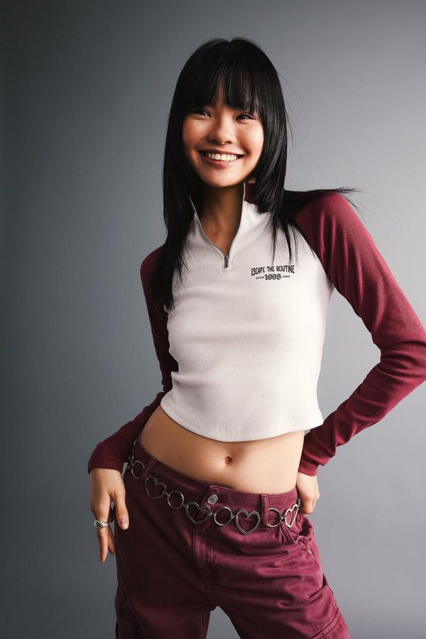 DEFACTO DEFACTO Cool Fitted Long Sleeve T-Shirt