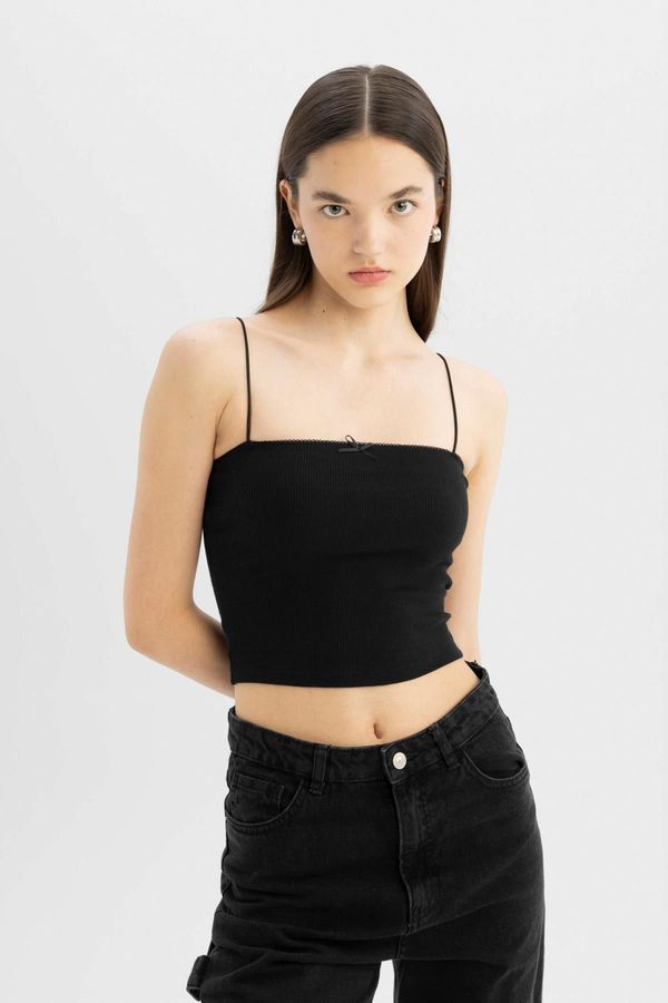 DEFACTO DEFACTO Cool Fitted Ribbed Camisole Athlete