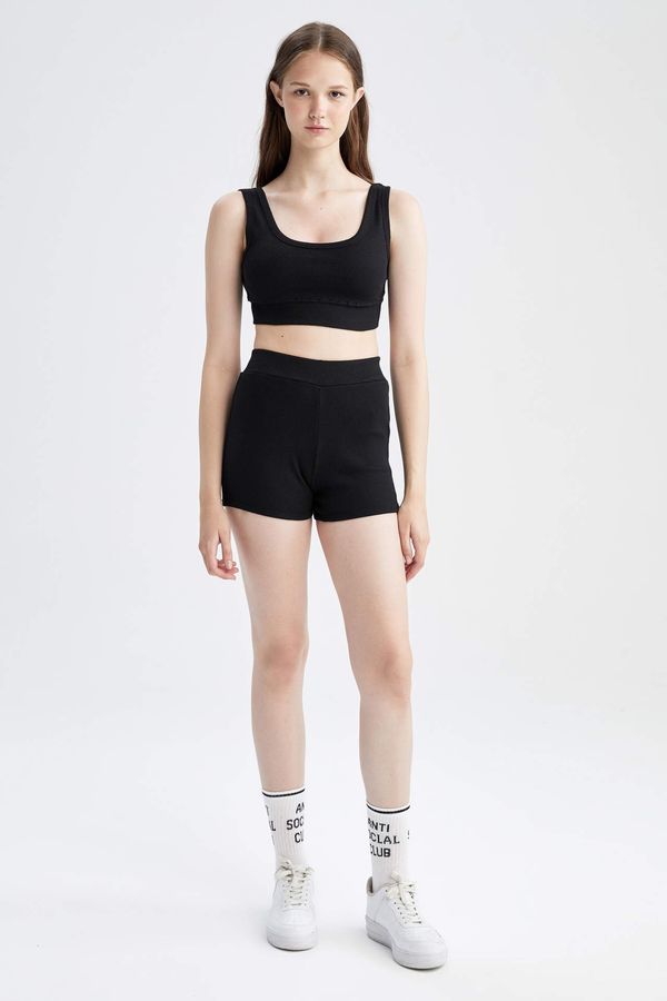 DEFACTO DEFACTO Cool Ribbed Camisole Shorts