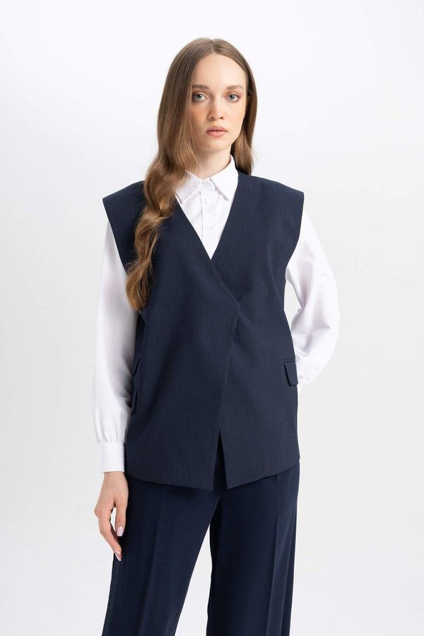 DEFACTO DEFACTO DFC - V Neck Blazer Vest