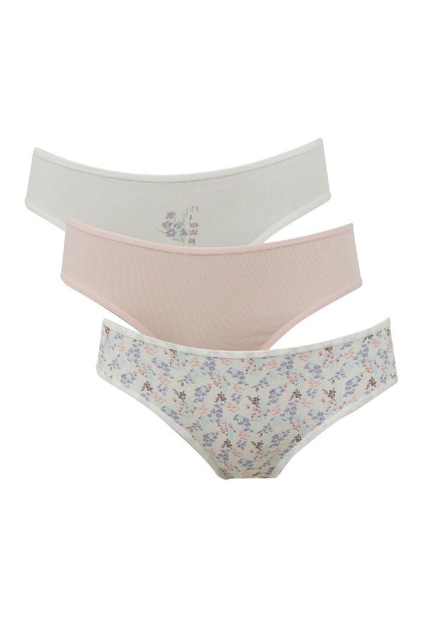 DEFACTO DEFACTO Fall In Love 3-Piece Slip Panties