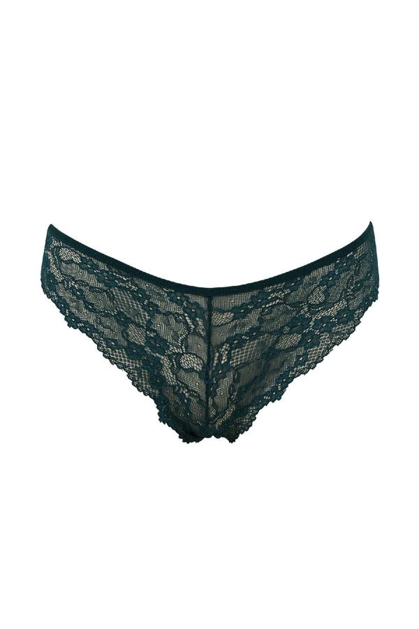 DEFACTO DEFACTO Fall in Love Christmas Themed Lace Brazilian Panties