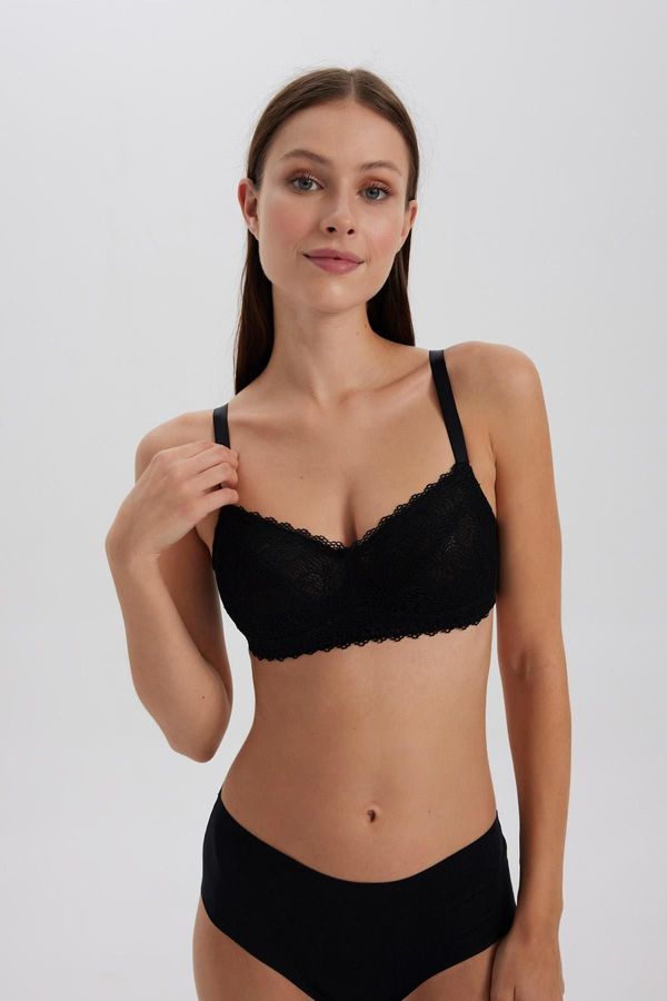 DEFACTO DEFACTO Fall In Love Lace Coverless Padless Bra