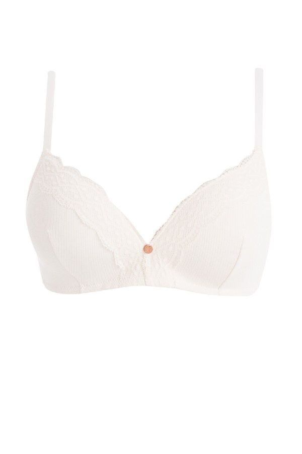 DEFACTO DEFACTO Fall in Love Lace Detail Basic Bra