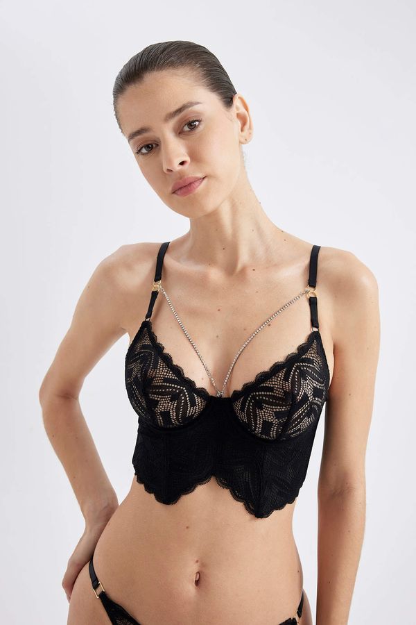 DEFACTO DEFACTO Fall In Love Lace Uncovered Bra