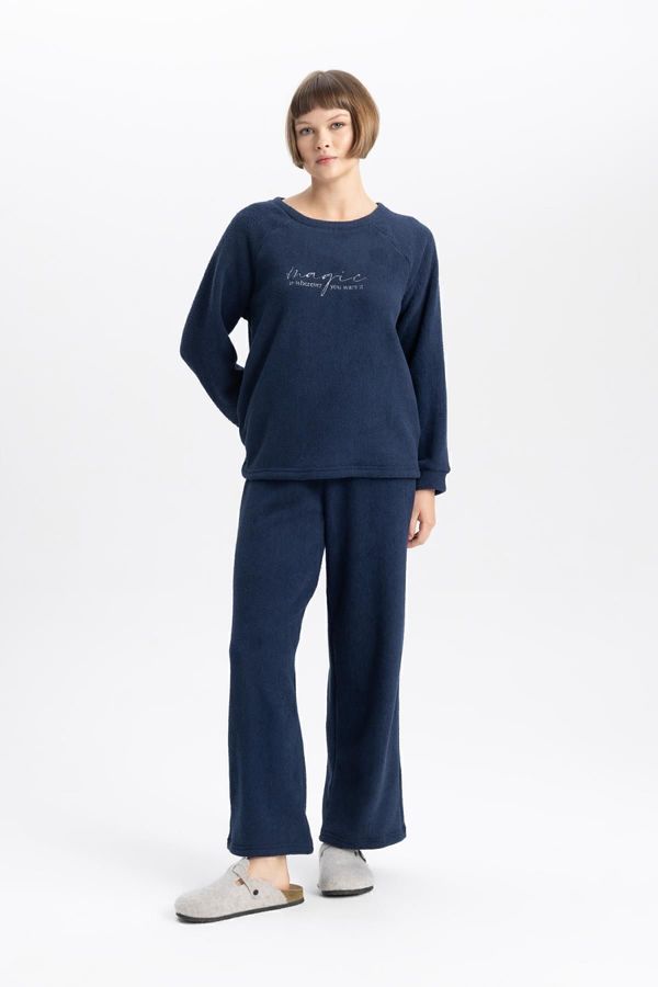 DEFACTO DEFACTO Fall In Love Regular Fit Long Sleeve Pajama Set