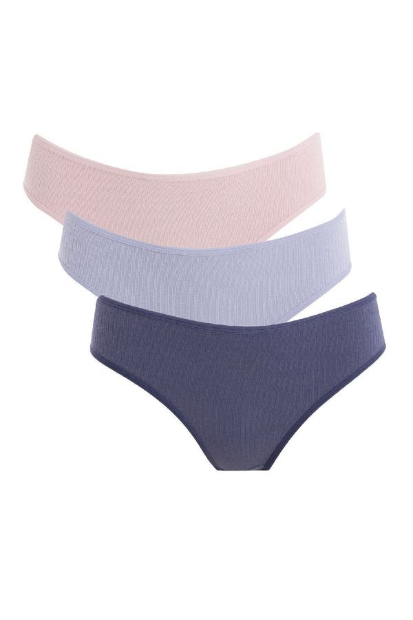 DEFACTO DEFACTO Fall In Love Ribana 3-Pack Slip Panties