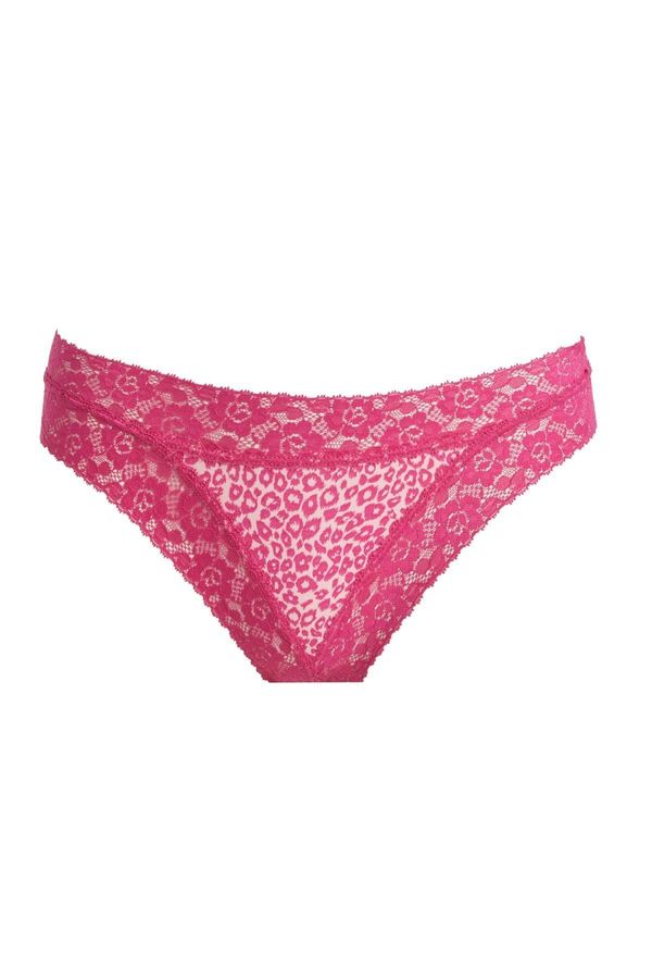 DEFACTO DEFACTO Fall In Love Valentine Lace Brazilian Slip Briefs