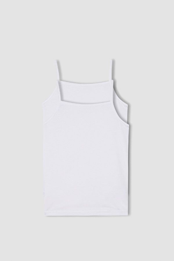 DEFACTO DEFACTO Girl 2-Pack Basic Plain Undershirt