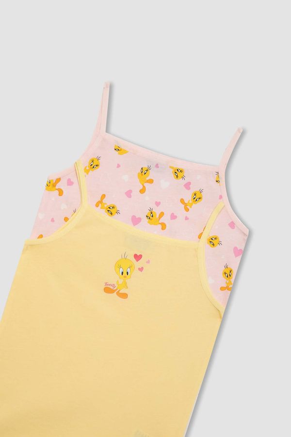 DEFACTO DEFACTO Girl 2 piece Regular Fit Looney Tunes Licensed Undershirt