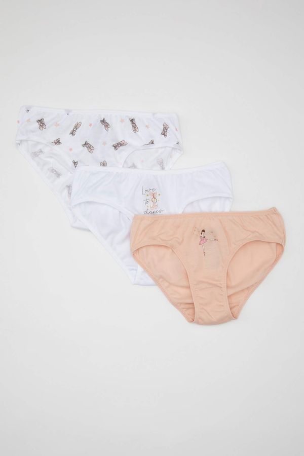 DEFACTO DEFACTO Girl 3 Piece Slip Panties