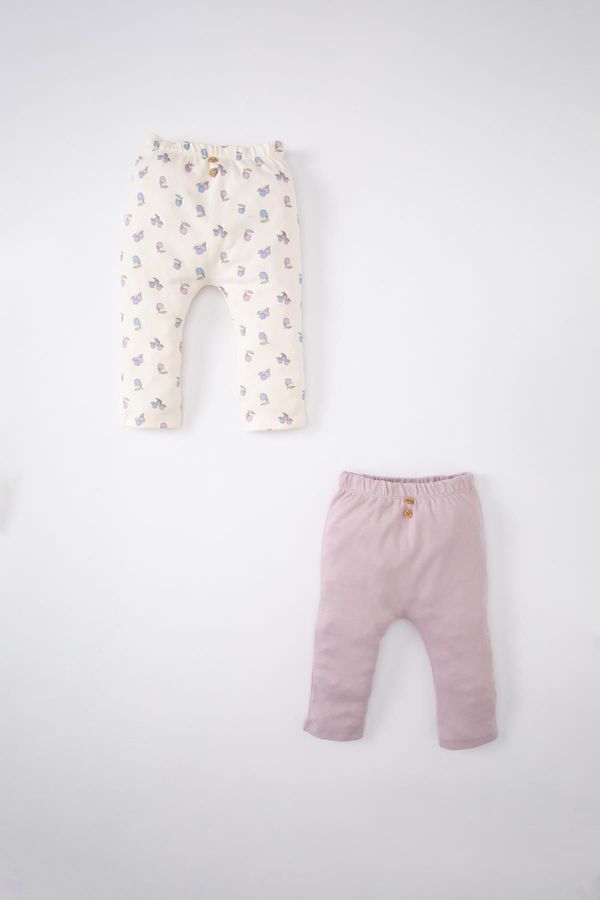 DEFACTO DEFACTO Girl Baby Fruit Patterned 2-Piece Sweatpants