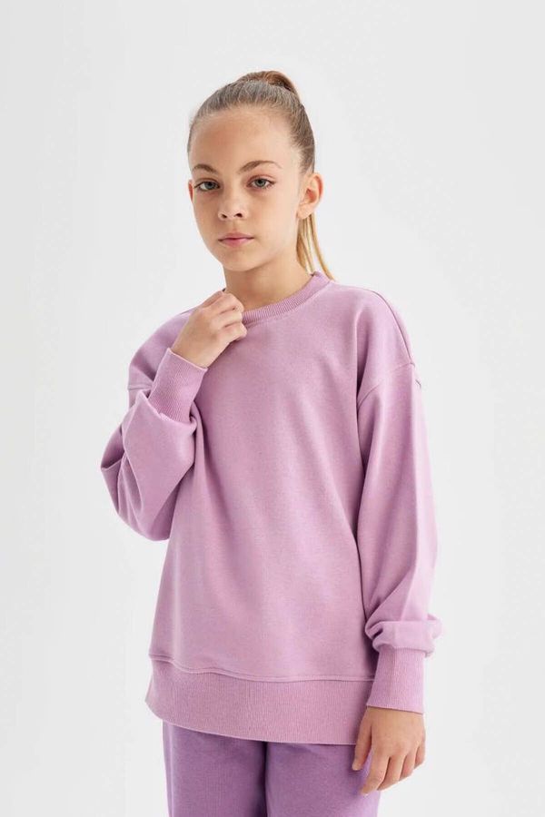 DEFACTO DEFACTO Girl Sweatshirt Lilac A2797a8/pr61