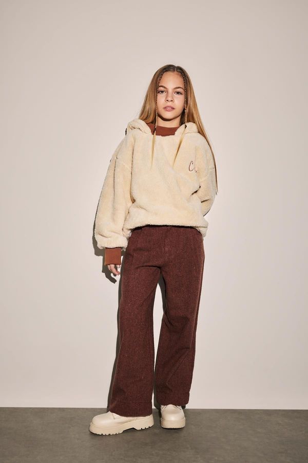 DEFACTO DEFACTO Girl Wide Leg Oval Leg Trousers