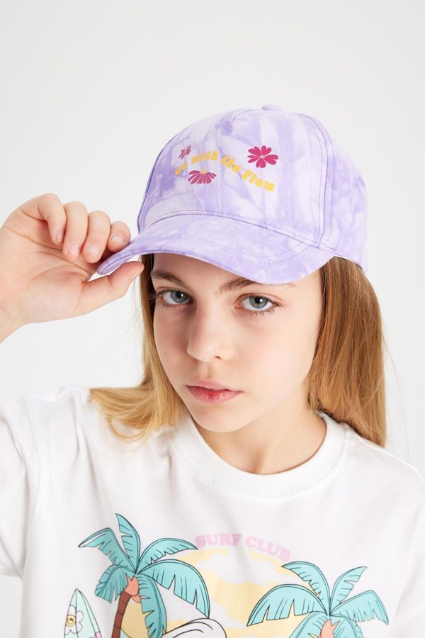 DEFACTO DEFACTO Girl&#39;s Embroidered Baseball and Basketball Cap