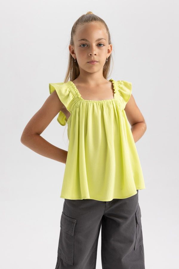 DEFACTO DEFACTO Girl&#39;s Sleeveless Viscose Blouse