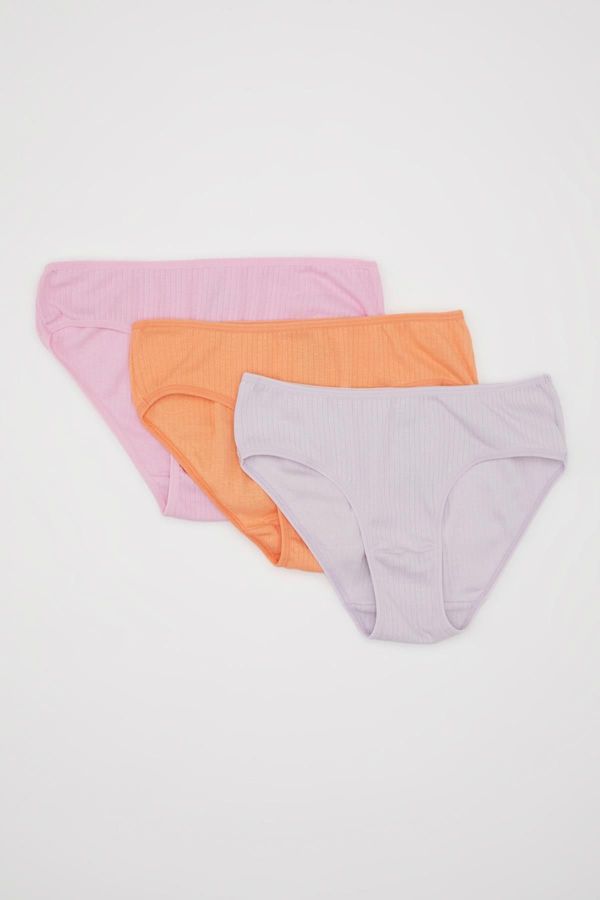 DEFACTO DEFACTO Girl's 3-Piece Slip Panties