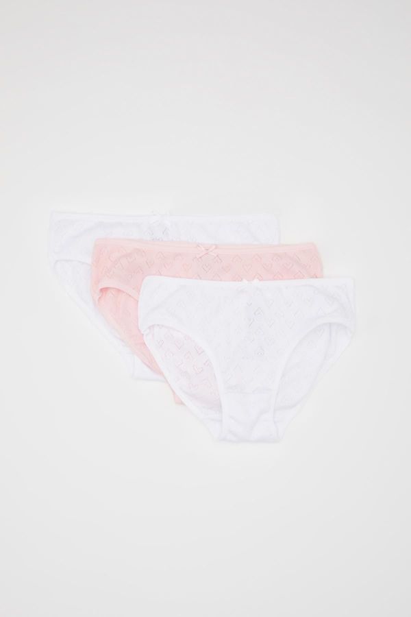 DEFACTO DEFACTO Girl's 3-Piece Slip Panties