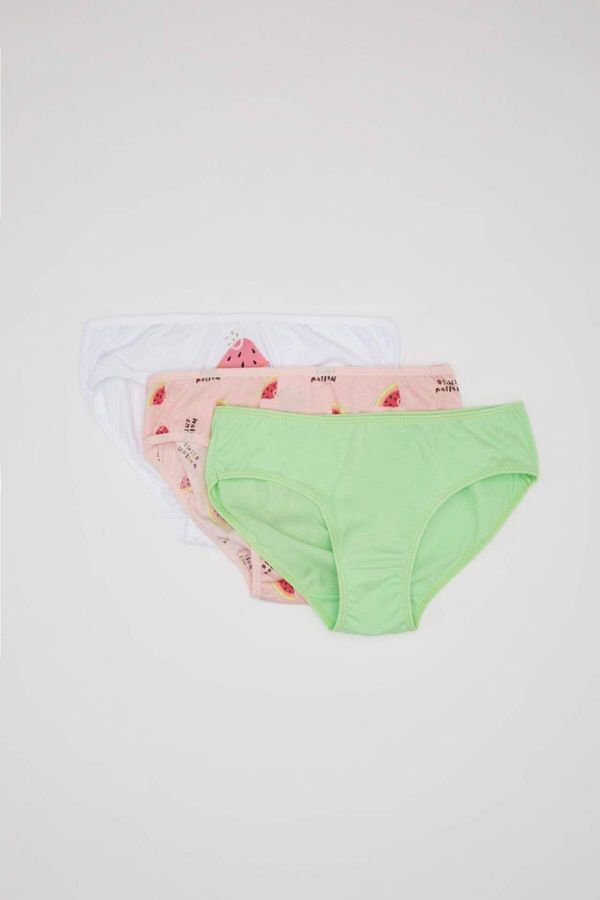 DEFACTO DEFACTO Girl's 3-Piece Slip Panties