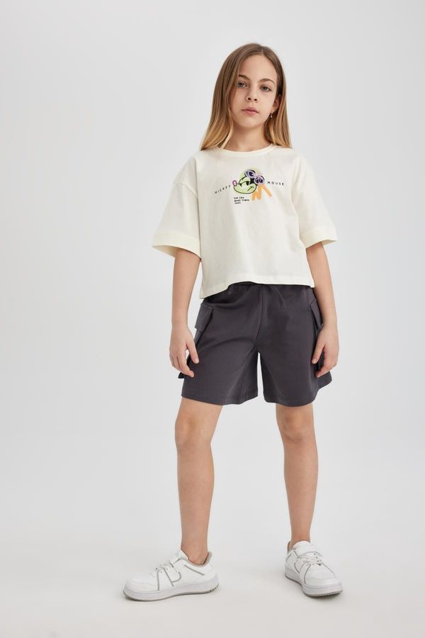 DEFACTO DEFACTO Girl's Cargo Fit Shorts