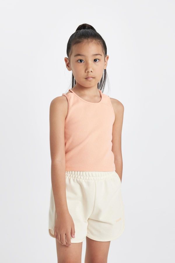 DEFACTO DEFACTO Girl's Crew Neck Basic Undershirt