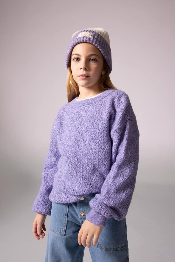 DEFACTO DEFACTO Girl's Crew Neck Sweater